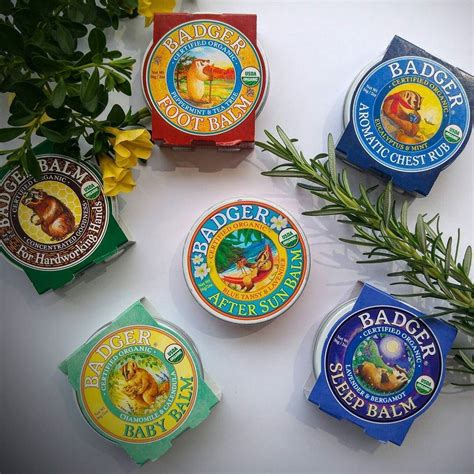 These gorgeous range of Badger Balms are new additions to our store ...