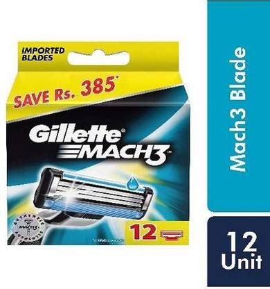GILLETTE Mach3 Turbo Cartridges - Price in India, Buy GILLETTE Mach3 ...