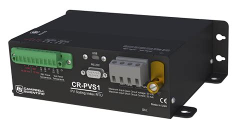 CR-PVS1: Soiling Loss Index RTU for Photovoltaic Modules
