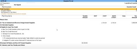 GST with Various Dealers in Tally Prime