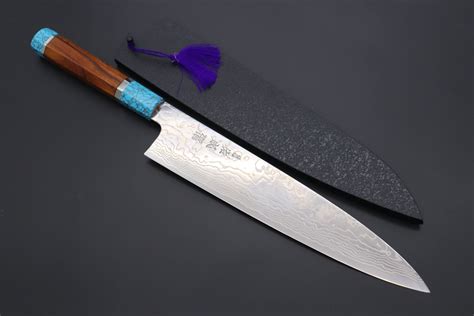 Custom Limited Edition Sukenari ZDP-189 Nickel Damascus Wa Gyuto