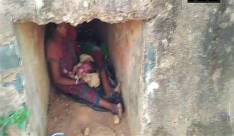 Woman forced to give birth in a drain in Odisha- The Week
