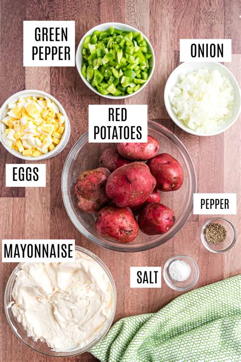 The Best Potato Salad Recipe - Shugary Sweets
