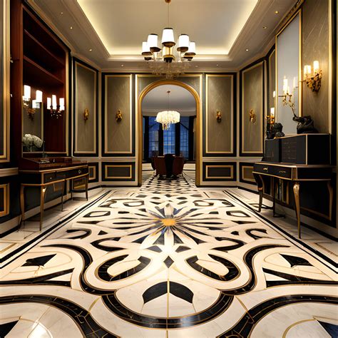 Italian Marble Flooring Inlay Design | Floor Roma