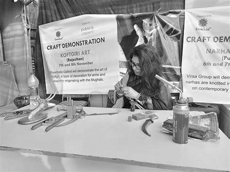 D'source Smt. Shyamlata Gahlot | Koftgiri Art - Rajasthan | D'Source ...