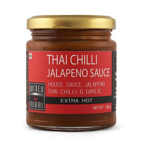 Thai Chilli Jalapeno Sauce - All Natural, Preservative Free and Gluten ...