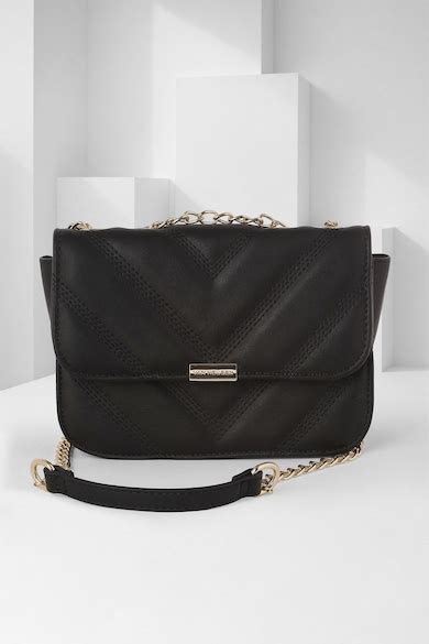 Buy Women Black Solid Casual Sling Bag Online - 39977069 | Van Heusen