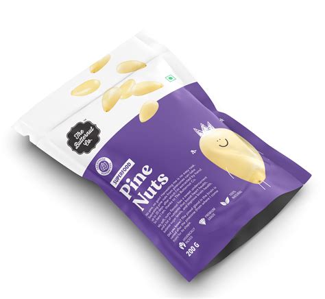The Butternut Co. Premium Pine Nut Kernels Without Shell 200g | 100