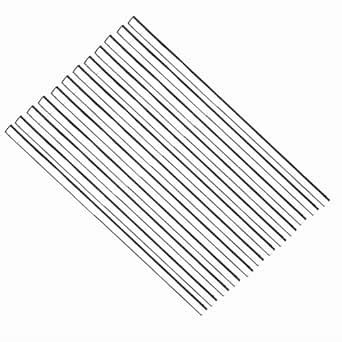 Laboratory Glass Stirring Rods, 150mm x 6mm, Pack of 12, Chemistry Lab ...
