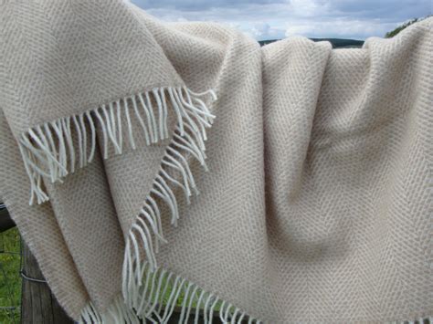 Beige Tassel Throw Blanket at Inge Williams blog