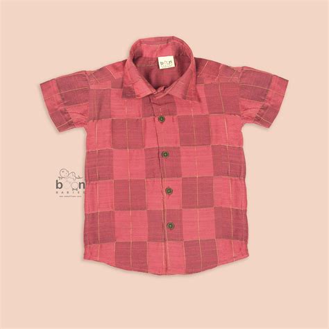 Rose Pink Silk Shirt for Boys – Traditional Wear for 1–5Y | Boon Babies ...