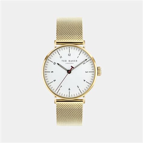 Ted Baker Tb Timeless Women Quartz White Dial Analog Stainless Steel ...