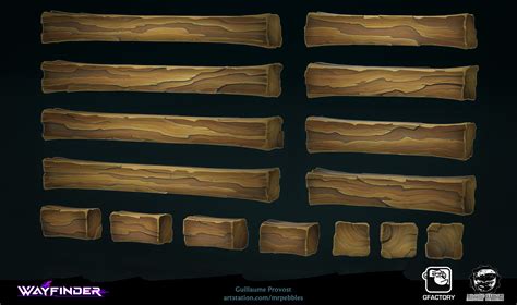 ArtStation - Wayfinder - Carpentry | Hand painted textures, Props art ...