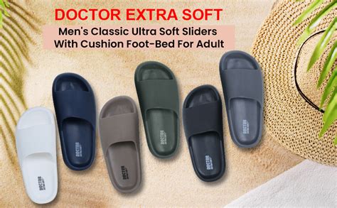 Buy DOCTOR EXTRA SOFT mens Flip Flop Coffee 6 UK at Amazon.in