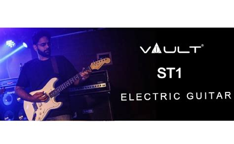 Vault ST1 Premium Electric Guitar - Metallic Blue : Amazon.in: Musical ...