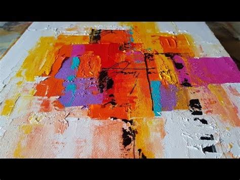 Abstract Tutorials Using a Pallet Knife 的图像结果