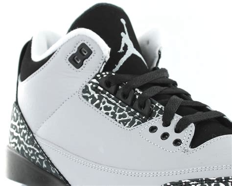 Jordan Air III Wolf Grey GS GRIS/NOIR