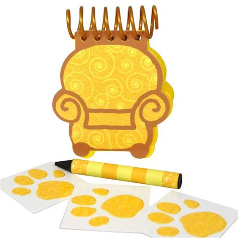 Handcrafted Handy Dandy inspired Steve Notebook and Crayon - Handcrafted