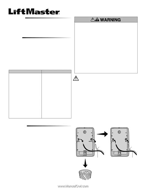 Image result for LiftMaster 888LM Issues