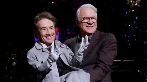 Martin Short's a real dummy with Steve Martin in promo for this weekend ...