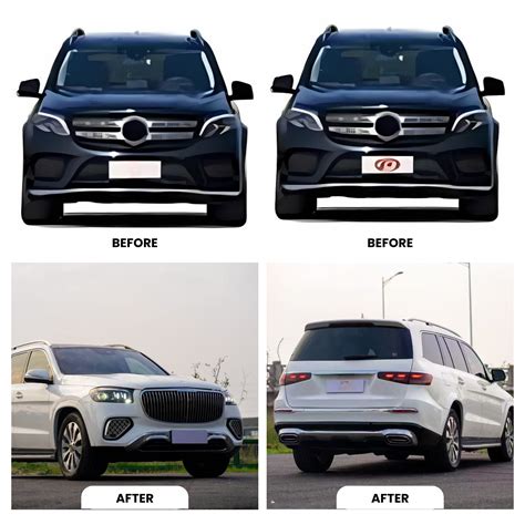 GLS 166 to GLS 167 (2024) Maybach Full Body Conversion Kit (Non-Destru ...