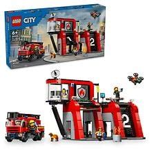 Lego City Fire Station with Fire Truck 60414 | Walgreens
