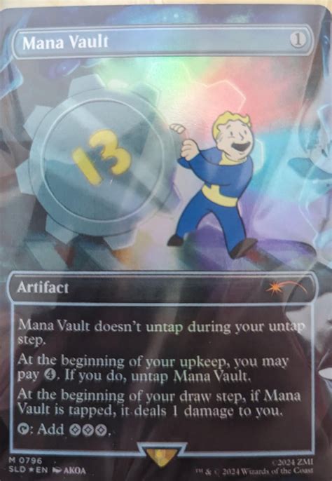 Fallout Mana Vault : r/MagicCardPulls
