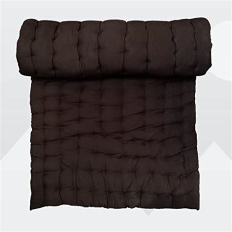 ATOOTFUSION Soft Single Bed Brown Color Cotton Quilt | Foldable Light ...