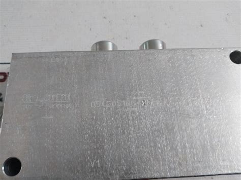 Mhwirth Oil Control 05420510042000A Double Acting Overcentre Valve 103 ...