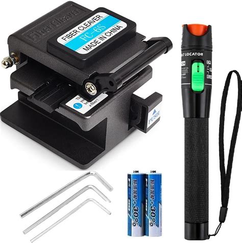 Techtest FC-6S Optical Fiber Cleaver Cable with 36000 Cleaves and 24 ...