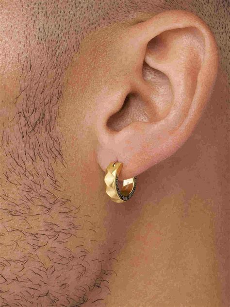 Diesel Steel Gold Earring DX1417710