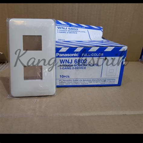 Jual Panasonic Plate 1 Gang 2 Device - WNJ6802 - Kab. Karawang - Kang ...