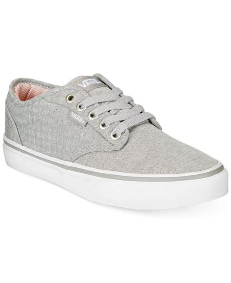 Womens Gray Vans Shoes at William Everhart blog