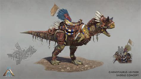 Community Crunch 359: ARK 2 Carnotaurus Saddle Concept and ASA ...