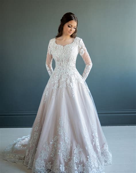 Modest White Wedding Dresses