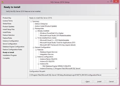 Image result for SQL 2016 Installation Tutorial Diagram