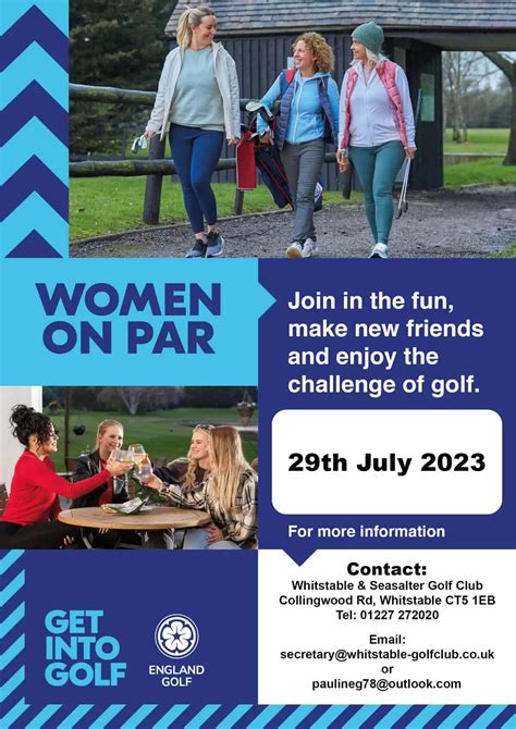 Women on Par - Whitstable & Seasalter Golf Club