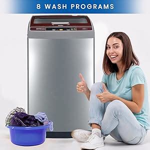 Haier 7.5 kg Fully-Automatic Top Loading Washing Machine (HWM75-707NZP ...