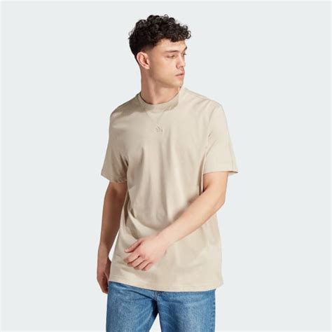 adidas ALL SZN Tee - Beige | Free Shipping with adiClub | adidas US