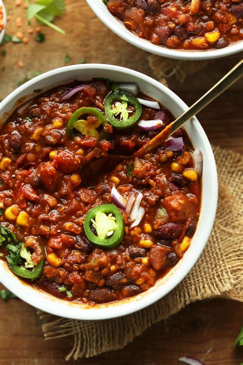 1-Pot Red Lentil Chili | Minimalist Baker Recipes