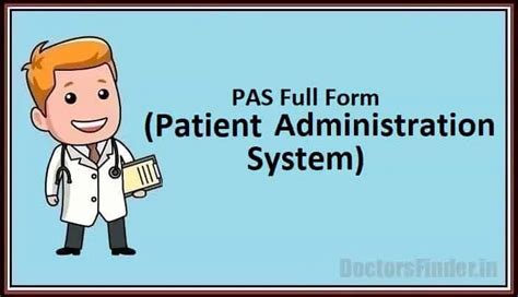 PAS Full Form in Medical, What Does PAS Stand For?