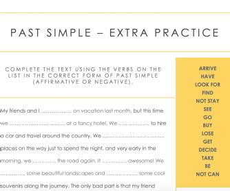 Image result for Past Simple Practice