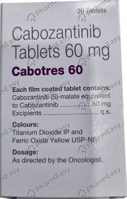 Buy Cabotres 60 MG Tablet (30) Online at Flat 15% OFF | PharmEasy