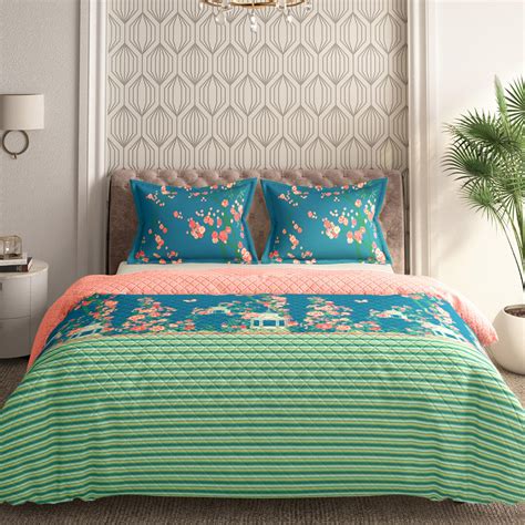 Buy PORTICO Neeta Lulla Vrindavan Symphony Multicolour Printed Cotton ...