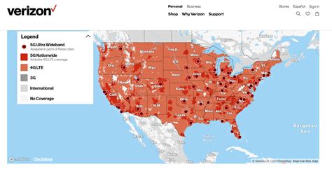 VZW 5G Map 的图像结果