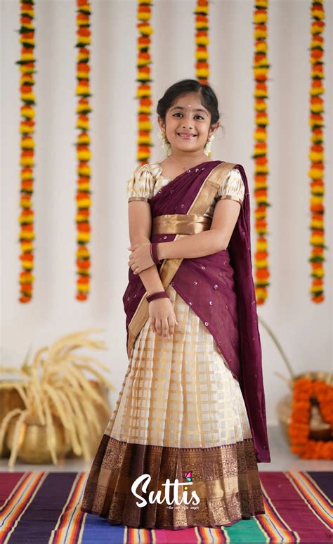 KUMAARI - Kids Half Sarees – Ivalinmabia