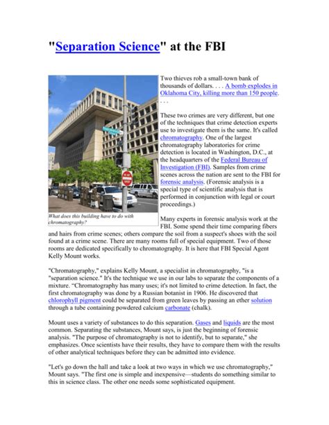 Image result for Separation Science