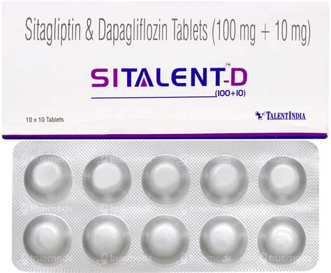 Sitalent D 10010 Tablets 10 - Uses, Side Effects, Dosage, Price | Truemeds