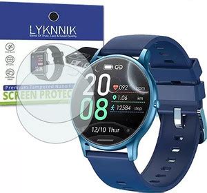 LYKNNIK Screen Guard for VIKYUVI Vikfit Gear Pro SPO2 Smartwatch ...
