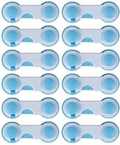 Buy BabySafeHouse Cabinet Latch/Lock for Baby Infant Safety (Blue Color ...